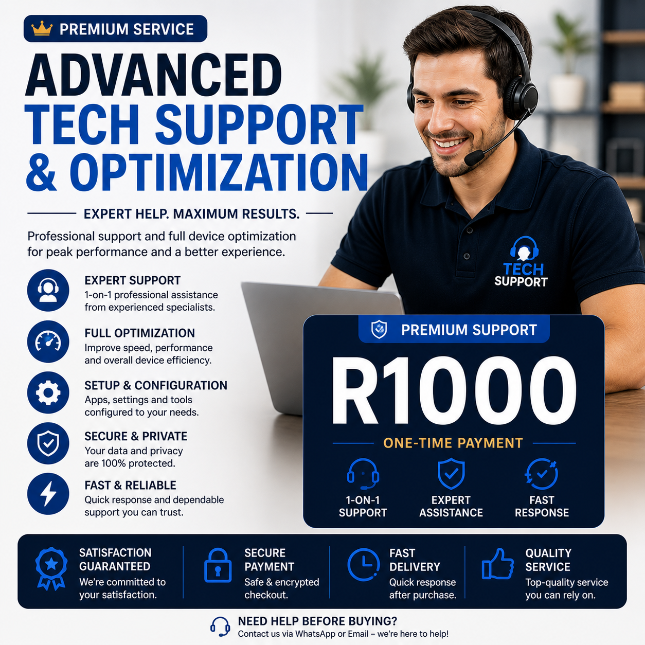 advanced tech support & optimization (premium service) advanced tech support & optimization (premium service)
